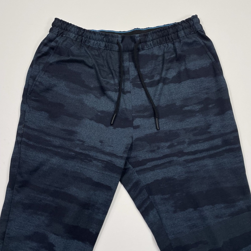 Stance Joggers Mens Size Medium Sweat Pants Camo Print Blue Butterblend